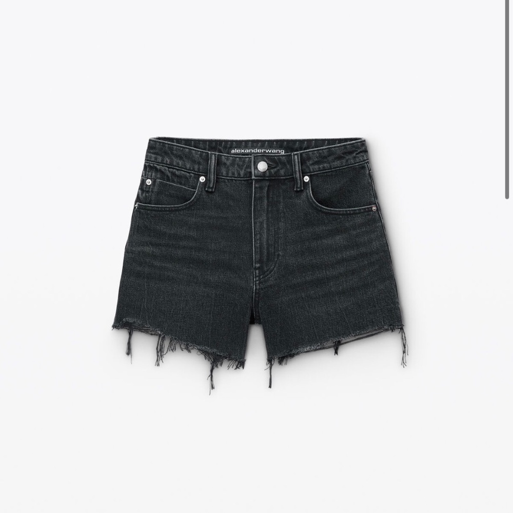 Alexander Wang Bite Clash High Rise Shorts